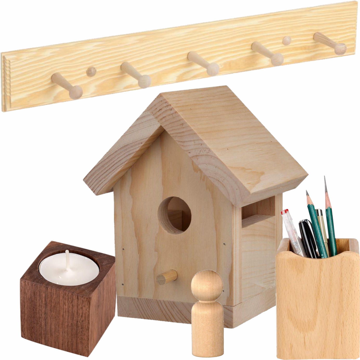 Obiecte diverse din lemn și MDF
